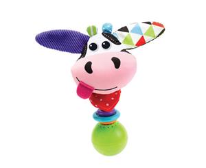 Yookidoo Shake Me Rattles Baby Toy Cow