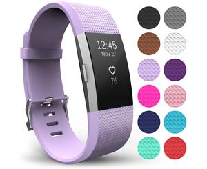 Yousave Fitbit Charge 2 Strap Single (Small) - Lilac
