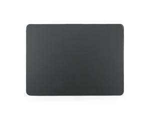 Ziczac Togo Faux Leather Placemat 45 x 30cm Grey