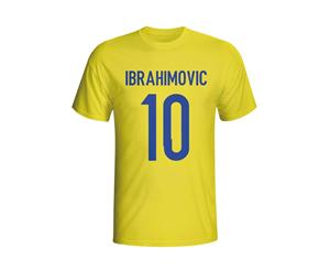 Zlatan Ibrahomovic Sweden Hero T-shirt (yellow)