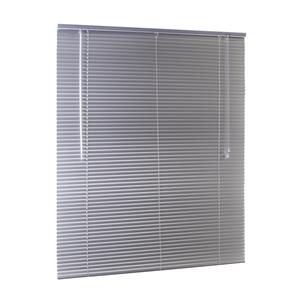 Zone Interiors 60 x 150cm 25mm Aluminium Slimline Dusk Venetian Blind - 600mm x 1500mm Silver