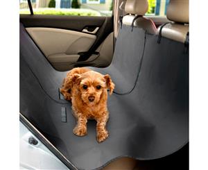 i.Pet Pet Car Back Seat Cover Dog Cat Waterproof Hammock Protector Mat Black