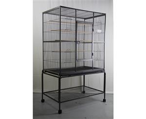 140 cm Large Bird Cage Parrot Budgie Aviary With Stand