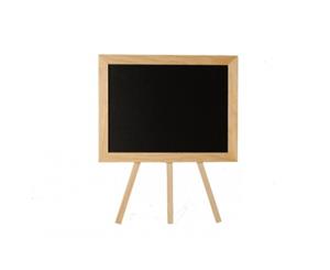 26cm Mini Blackboard With Tripod Stand MDF Parties Weddings Cafes