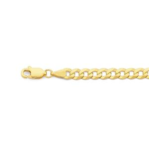 9ct 19cm Curb Bracelet