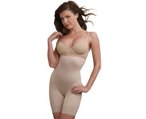 A Naomi and Nicole Soft and Smooth Nude Hi-Waist Thigh Slimmer 7759