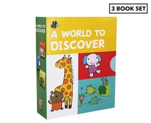 A World to Discover 3-Board Book Collection