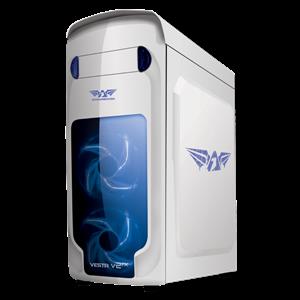 ARMAGGEDDON Vesta V2FX (White) Mid Tower Case without PSU