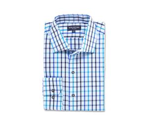 America Check - Men's Fashion Fit/ Button Cuff