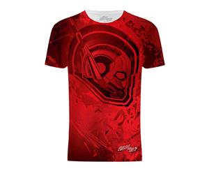 Ant-Man And The Wasp Mens Ant-Man Head Graphic T-Shirt (Red) - TF669