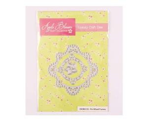 Apple Blossom Craft Collection Pin Wheel Frames die set