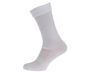 Apto Childrens/Kids Plain Football Socks (White) - K366