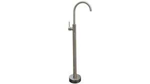 Arcisan Axus Pin Lever Free Standing Bath Mixer - Satin Nikel PVD