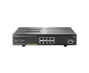 Aruba 2930F 8G PoE+ 2SFP+ L3 Managed Ethernet Switch 8 Port GbE PoE+ (125W Total Budget) 2 Port 10G SFP+ Lifetime Warranty