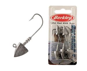 Berkley Tournament Keel Jig Heads 3/0 1.2oz Qty 5