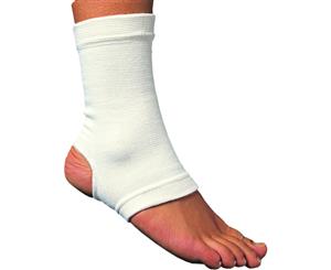Bodyassist Slip-On Basic Elastic Ankle Support White