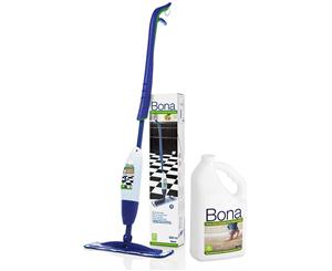 Bona Spray Mop Stone Tile & Laminate Floor Cleaner w 2.5L Refill/850ml Cartridge