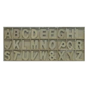 Boyle 81 Piece Alphabet Craft Wood Kit