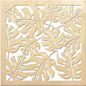 Boyle Decorative Wall Panel - Palm Leaves