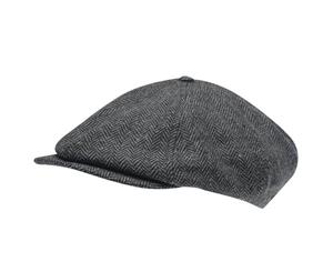 Brixton Mens Snap Cap Hat Headwear - Black/Grey Vintage