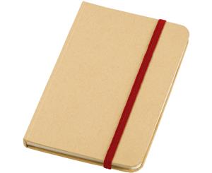 Bullet Dictum Notebook (Natural/Red) - PF617