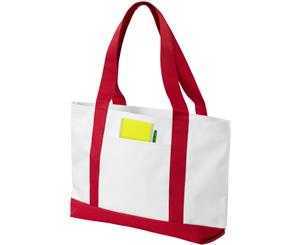 Bullet Madison Tote (Pack Of 2) (White/Red) - PF2584