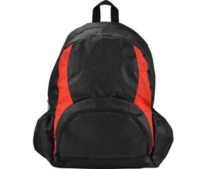 Bullet The Bamm-Bamm Non Woven Backpack (Solid Black/Red) - PF1292