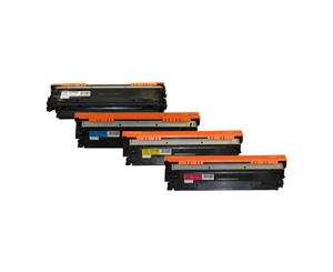 CE270B #650A Series Cart 322 Premium Generic Toner Set