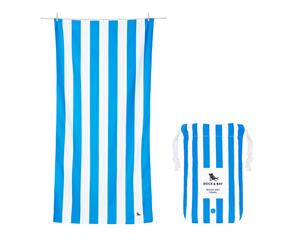 Cabana Beach & Travel Towel | Blue | Dock & Bay