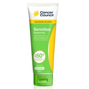 Cancer Council SPF 50+ Sensitive 110ml Tube