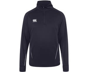 Canterbury Mens Team Contact Mesh Lined Over The Head Top - Navy / White