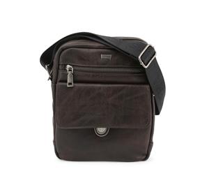 Carrera Jeans Original Men Fall/Winter Crossbody Bag - Brown Color 36198