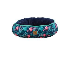 Charlie's Pet Oval Funk Nest flamingo M-65*74*15CM