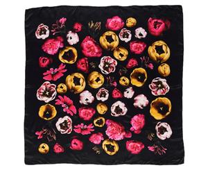 Christopher Kane Square Silk Scarf - Black