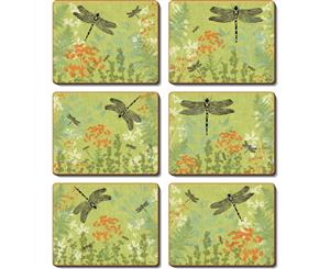 Cinnamon Dragonfly Delight Placemat Set of 6