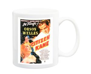 Citizen Kane Orson Welles Movie Poster Mug - 11 Fluid Oz