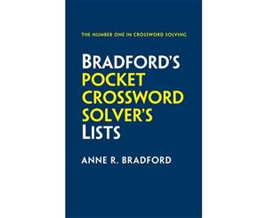 Collins Bradford's Pocket Crossword Solver's Lists  75000 Solutions in 500 Subject Lists