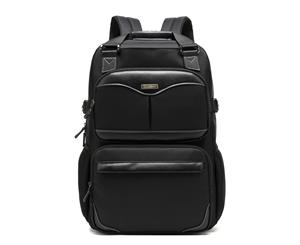 CoolBELL 17.3 Inches Laptop Backpack Nylon Travel Backpack-Black