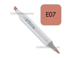Copic Sketch Marker Pen E07 - Light Mahogany
