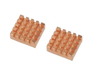 Copper Heatsink for Raspberry Pi Pk. 2