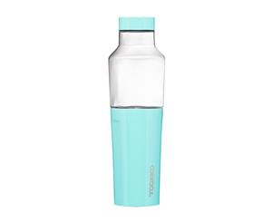 Corkcicle Hybrid Stainless Steel & Glass Canteen 591ml Turquoise Blue