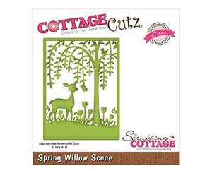 Cottagecutz Elites Die Spring Willow Scene 3Inch X4inch