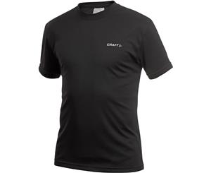 Craft Mens Prime Lightweight Moisture Wicking Sports T-Shirt (Black) - RW3979