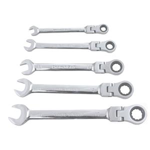 Craftright Flexible Ratchet Spanner Set - 5 Piece