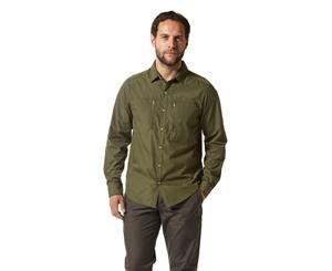 Craghoppers Mens Boulder Solar Shield Long Sleeve Shirt - Dk Khaki