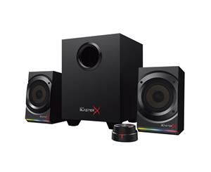 Creative Sound BlasterX Kratos S5 Gaming 2.1 Speaker Sound/USB Computer Black