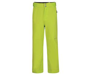 Dare 2B Childrens/Kids Take On Snow & Ski Trousers With Adjustable Detachable Braces (Neon Green) - RG1683