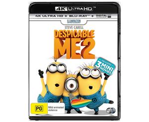 Despicable Me 2 4K Ultra HD Blu-ray Digital Download UHD Region B