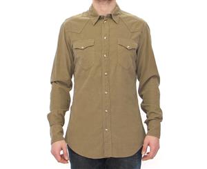 Dolce & Gabbana Exclusive Green Manchester Sicilia Casual Shirt