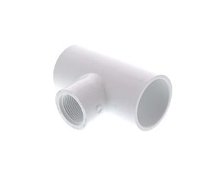 Dura Tee Faucet PVC 40mm x 1 Inch Pressure Pipe Fitting Plumbing Water EACH